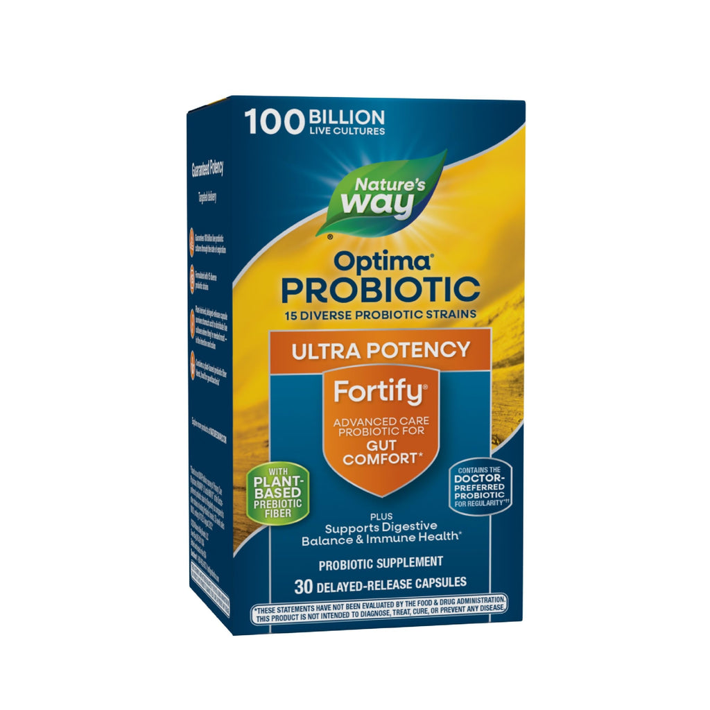 Fortify Optima Probiotic 100 Billion – 15 Strains | Nature's Way