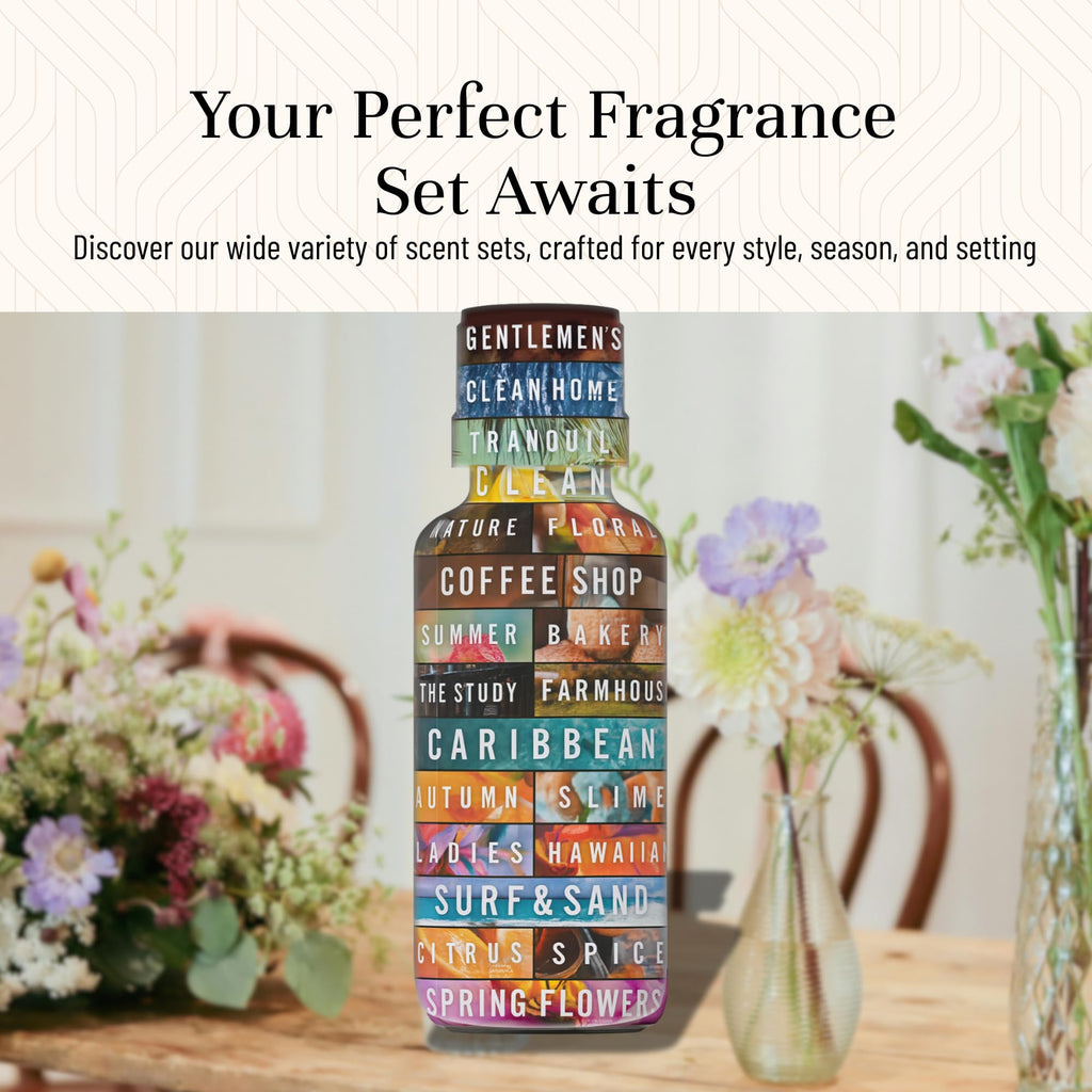 P&J Trading Floral Fragrance Oil Set – Violet, Jasmine, Rose, Lilac, Freesia & Gardenia