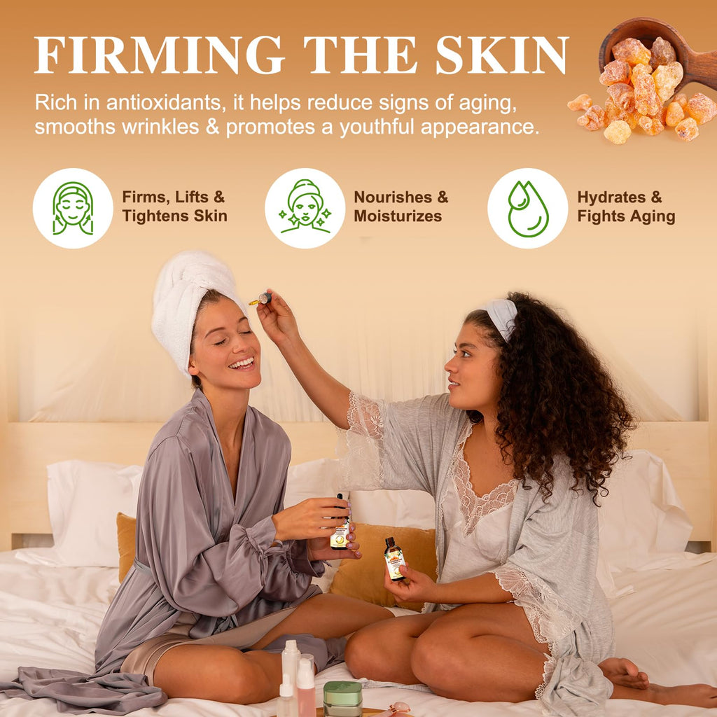 Premium Frankincense Essential Oil – 100% Pure & Natural, Therapeutic Grade for Skin, Face & Aromatherapy | Best Frankincense Oil for Face, Wrinkles & Scars | Deeply Nourishing