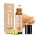 Frankincense & Grapeseed Essential Oil Roll-On – Therapeutic Grade Skincare & Mood Support, 10 ml
