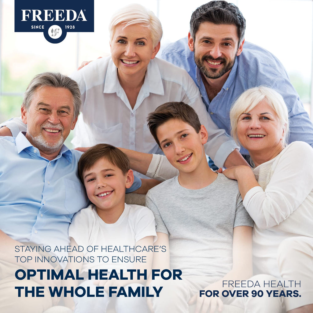 FREEDA Melatonin 1 mg Sugar-Free Chewables – Sleep Aid for Adults & Kids 3+