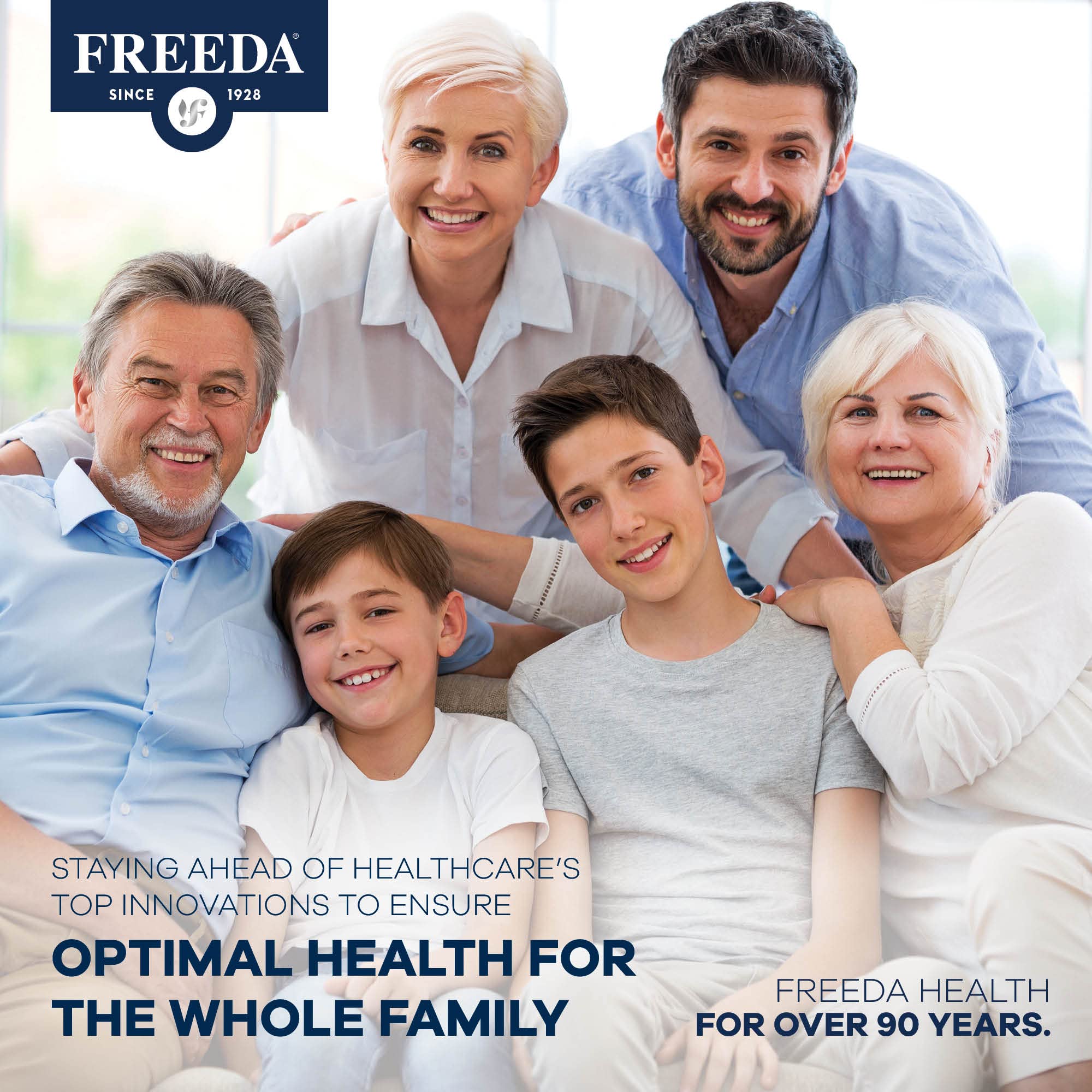 Freeda Senior Multivitamin 60+ – Kosher One Daily Tablet | 250 Count