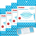Frehut 300 Count Orthodontic Flossers for Braces – Ortho Dental Floss Picks, 4 Pack (75 Count Each) with Travel Case