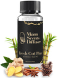 Fresh Cut Pine Scent 4 Fl Oz - Hotel Inspired Aromatherapy Diffuser Oil with Exotic Bamboo, Cinnamon & Ginger