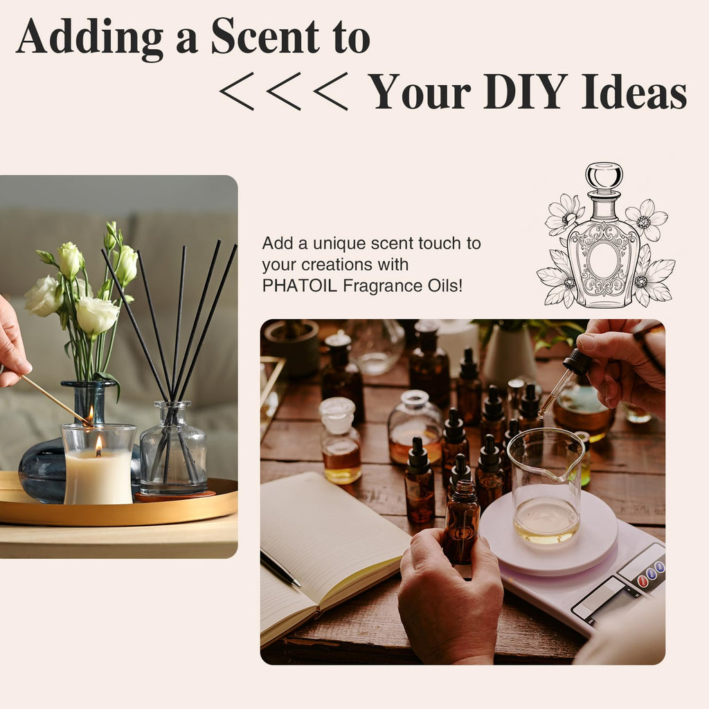PHATOIL Fresh Linen Fragrance Oil – 100ML for Diffusers, Soap & Candle Making