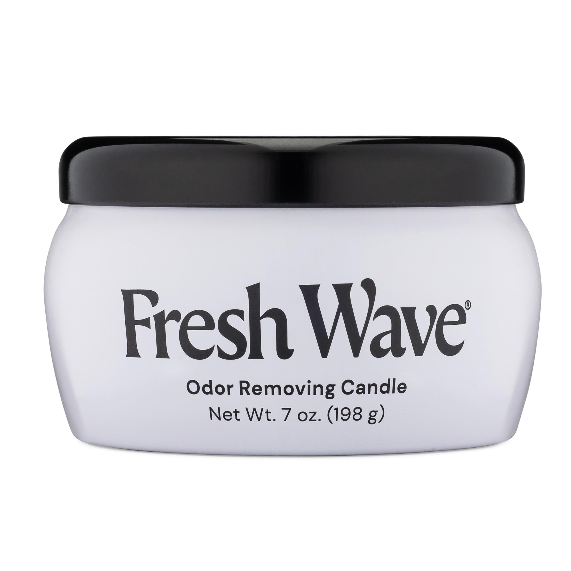 Fresh Wave Odor Eliminating Candle – 7 oz Soy, Safe Plant-Based Odor Relief, 30 HOUR BURN TIME