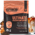 FreshCap Mushrooms Coffee 12,000 mg – Organic 6 Adaptogenic Mushrooms