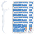 FRESHLIX 1000 Count Gen 3 Dental Floss Picks – Plaque Removal & Gingiva Protection