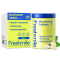 Freshmile Travel Mouthwash Tablets for Smokers – Fluoride & Alcohol-Free, Mint