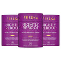 FRISKA Nightly Reboot: Enzyme & Probiotic Sleep Support with Melatonin & Chamomile, 90 Capsules