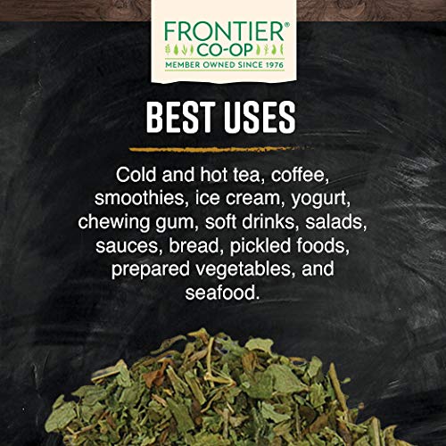 Frontier Co-op Stevia Herb – Cut & Sifted Green, Certified Organic | 1 lb Bulk