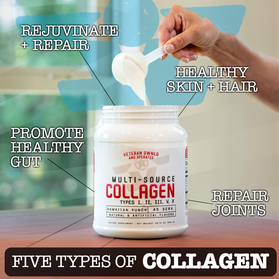 FRONTLINE FORMULATIONS Multi-Source Collagen – Hair, Skin & Nails (Caramel Mocha)