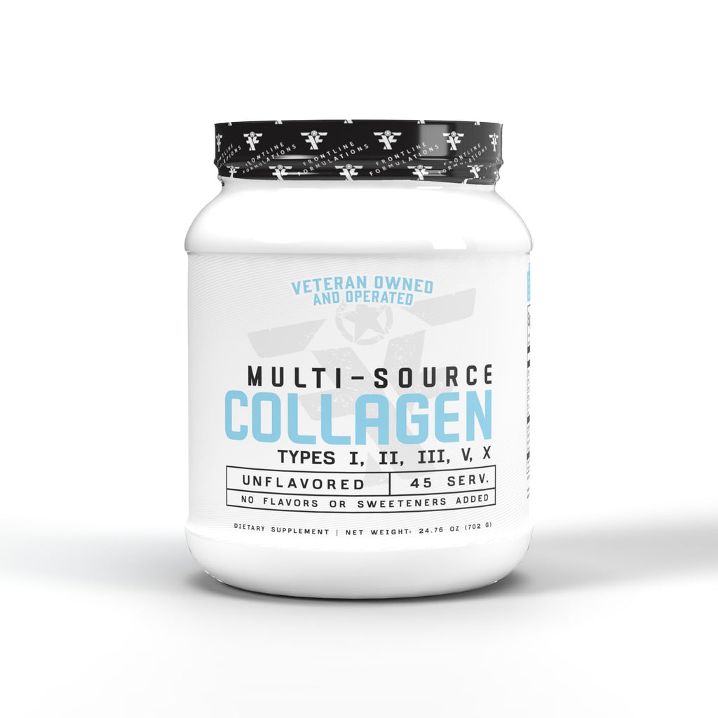 FRONTLINE FORMULATIONS Multi-Source Collagen - Hair, Skin & Nails (Unflavored)