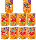 10 x Rowntree Fruit Gums Pouch 150G