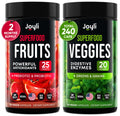 Fruits and Veggies High-Fiber Supplement for Immunity, Gut & Energy | Reds & Greens