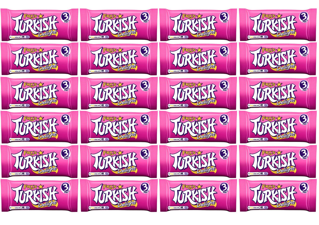 24 x Frys Turkish Delight 3pk - 153GM