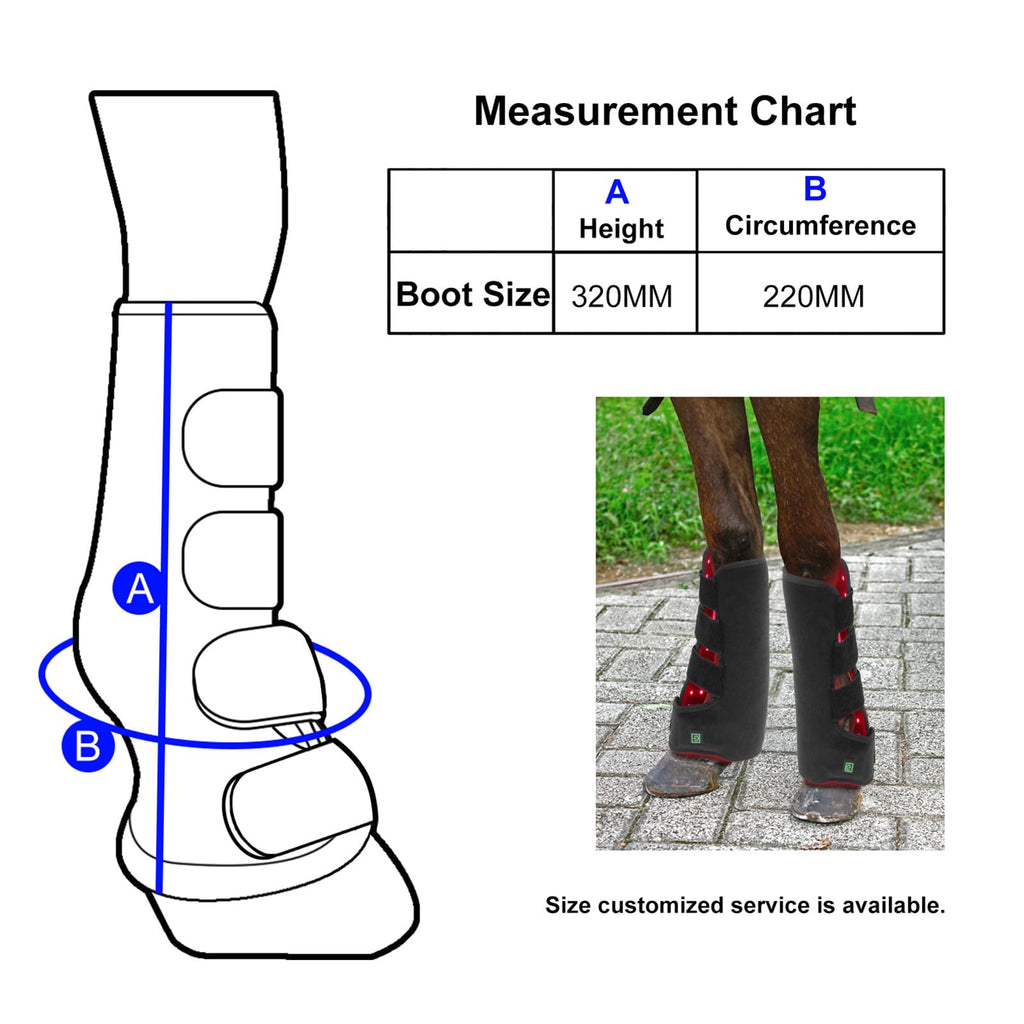 FSDLJSP Red Light Therapy for Horses — 850nm & 660nm Infrared Therapy for Leg Stifle