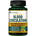 Fuenvegtal Horse Chestnut Blood Circulation Capsules | Diosmin & Garlic for Healthy Blood Flow - 90 Count