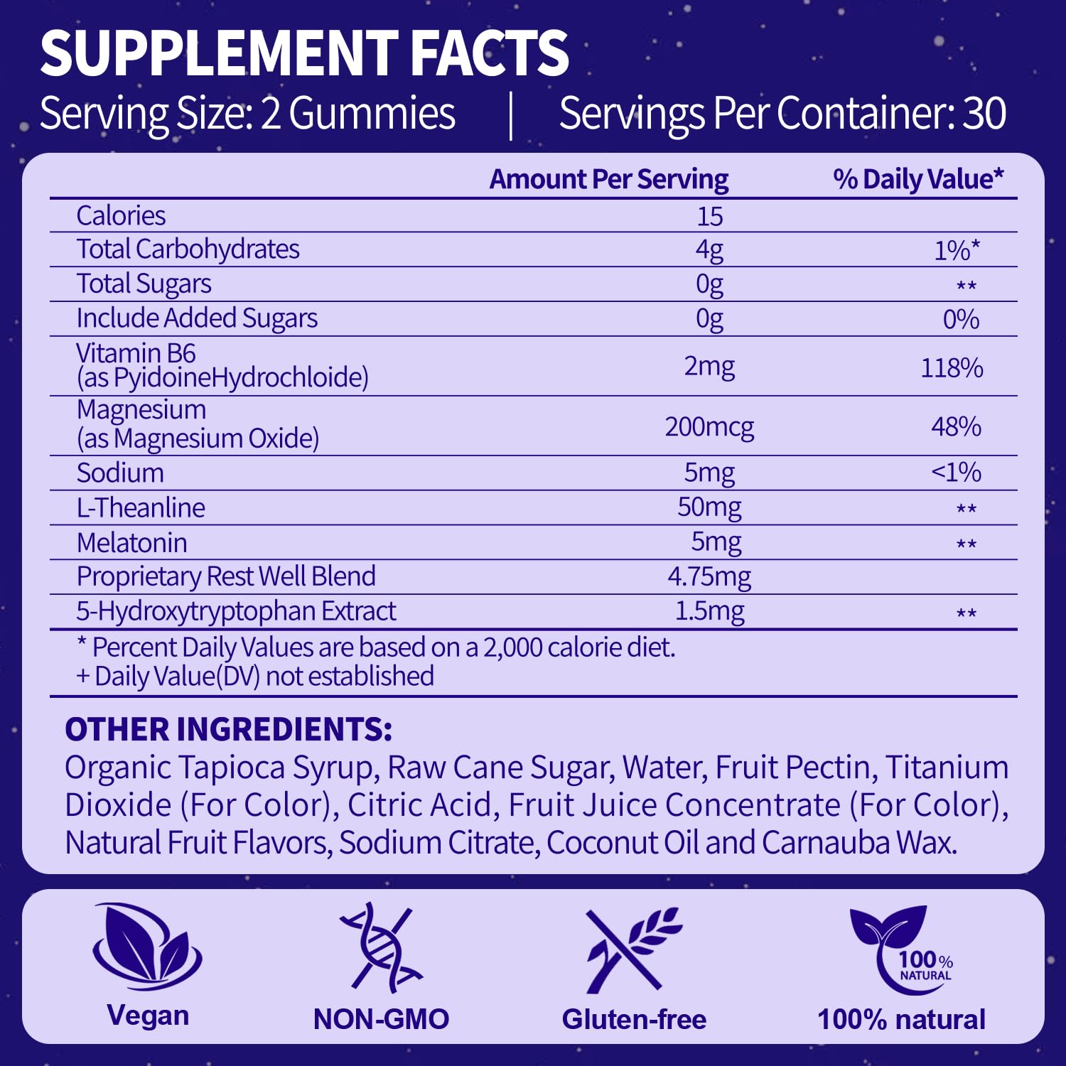 FUJI ORCHARD Melatonin Gummies 5mg – Sleep Aid, Sugar Free, Vegan | 60 Gummies