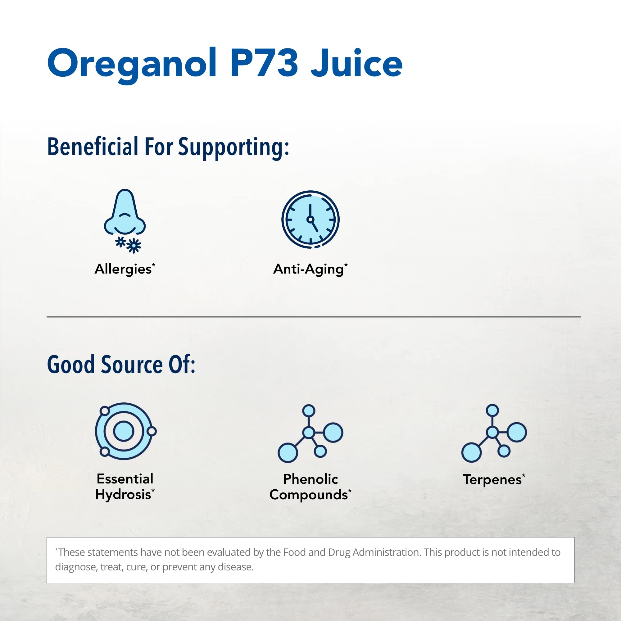 North American Herb & Spice Oreganol P73 Juice - Wild Oregano Oil, 12 fl oz Pack of 2