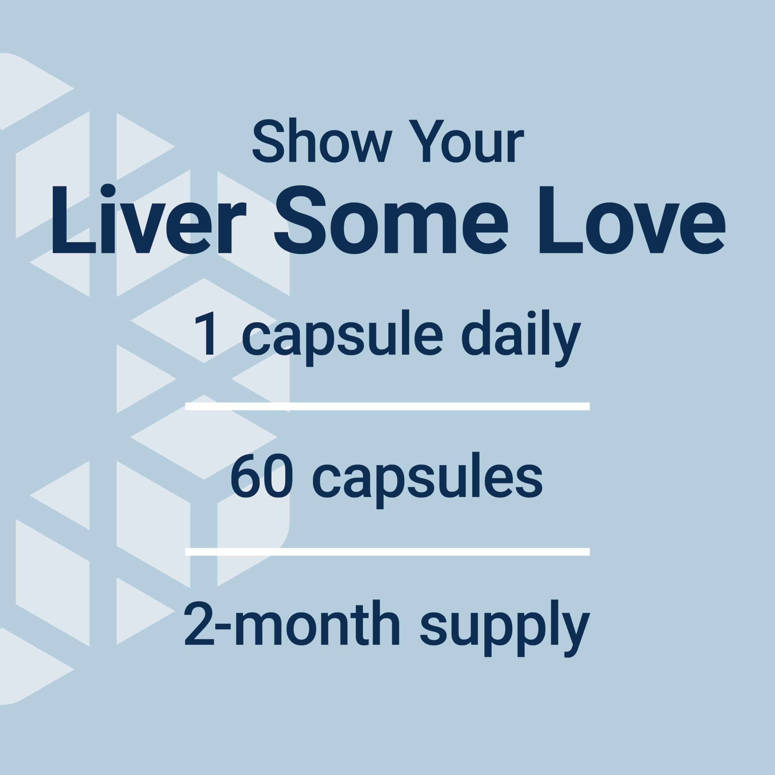 Life Extension Milk Thistle – Full-Spectrum Silymarin for Liver Health | Non-GMO, Gluten-Free, 60 Vegetarian Capsules
