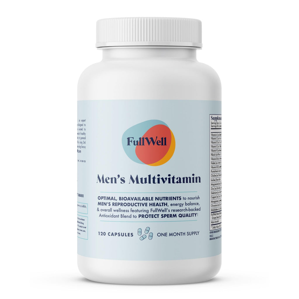 FullWell Fertility Multivitamin for Men & Women | Daily Conception Support & Sperm Health | Dietitian-Formulated