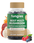 Fungies Multi Mushroom Gummies – 7 Mushrooms, Vegan & Gluten-Free