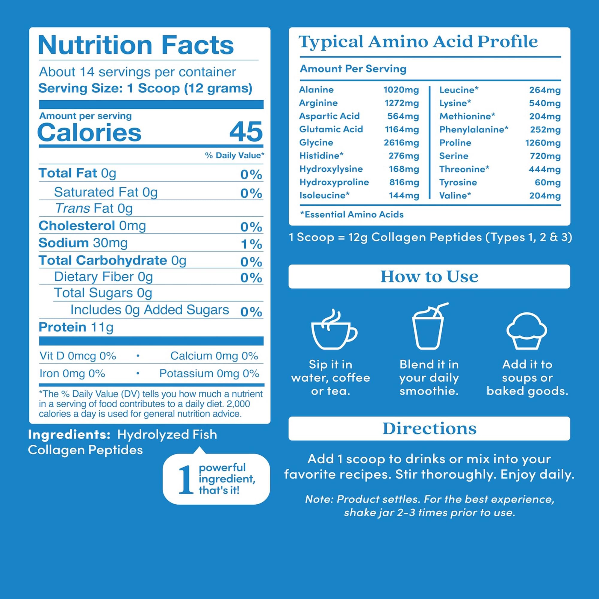 Further Food Marine Collagen Peptides - Unflavored, Wild-Caught & Sustainably Sourced