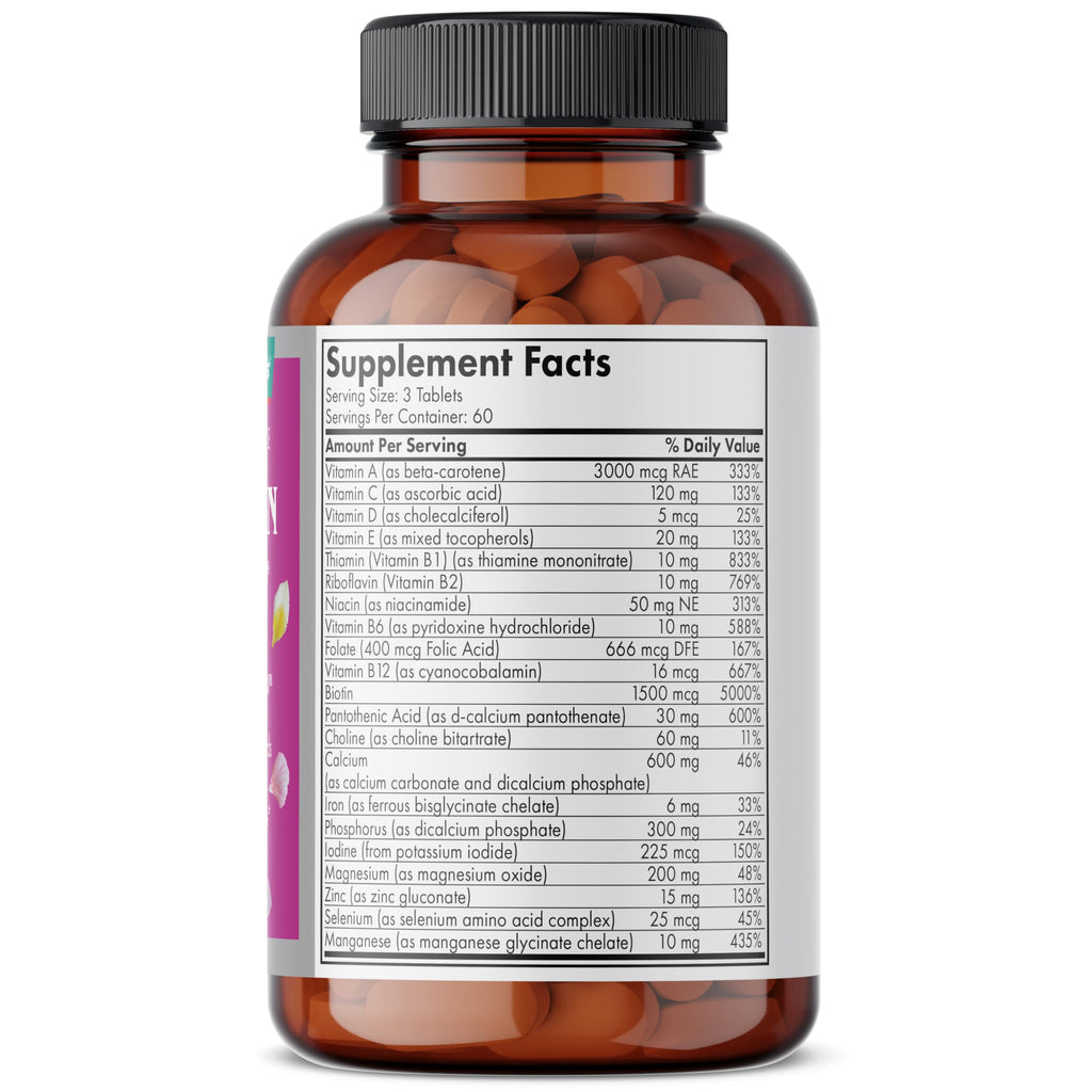 Futurebiotics Hair, Skin & Nails Beauty Multivitamin with Biotin – 180 Tablets (Pack of 2)