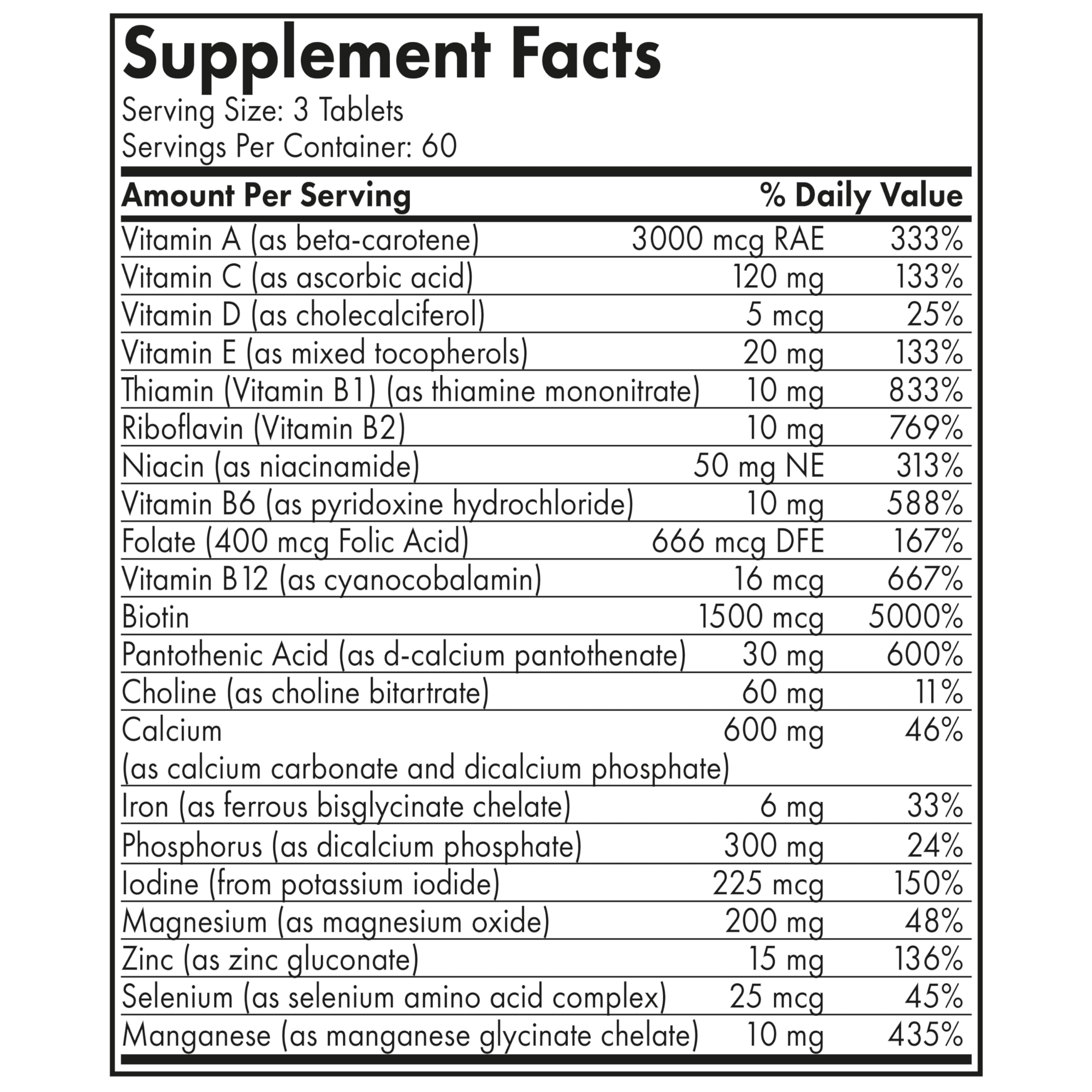 Futurebiotics Hair, Skin & Nails Beauty Multivitamin with Biotin – 180 Tablets (Pack of 2)