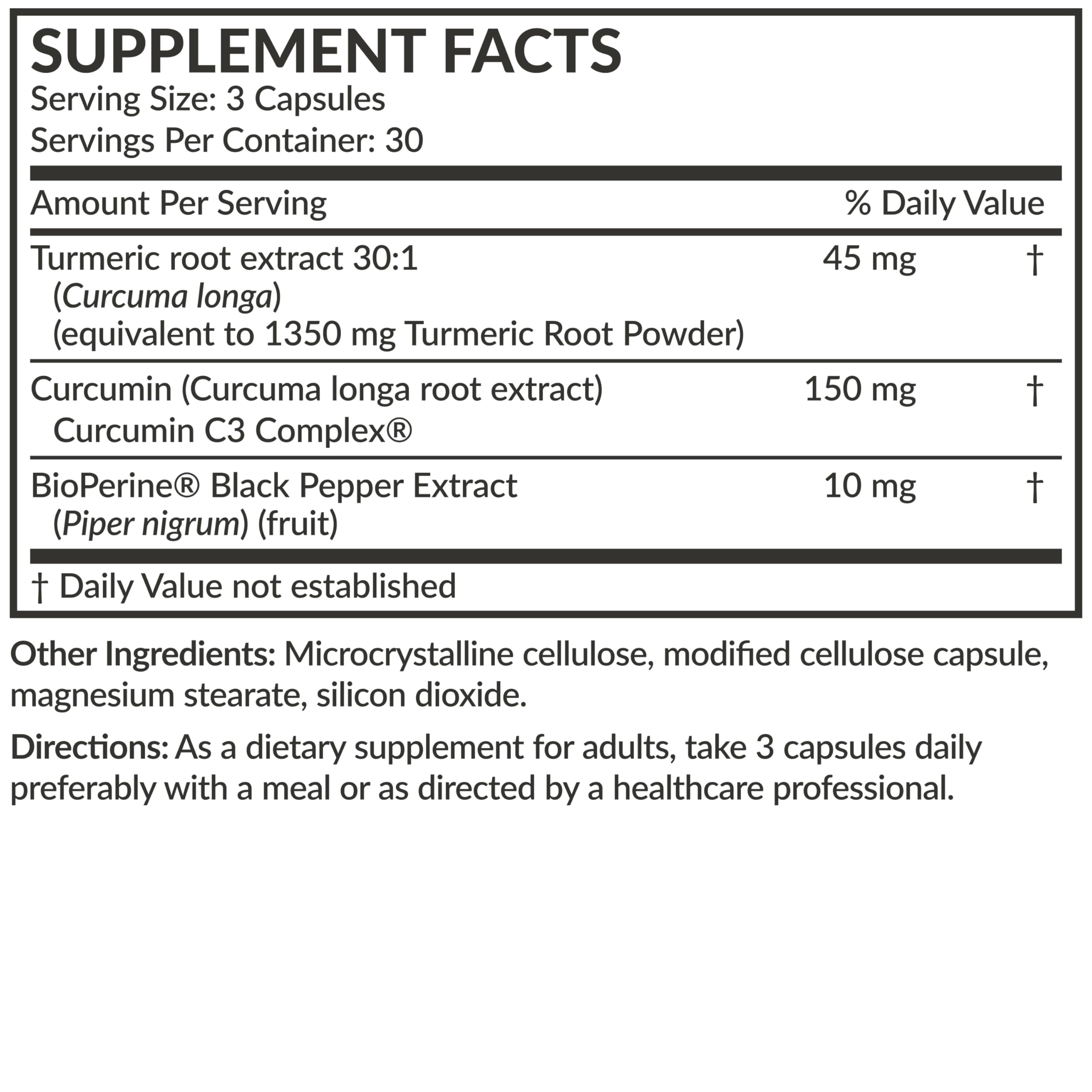 Futurebiotics Turmeric + Curcumin 1500 MG | Antioxidant and Joint Support | BioPerine