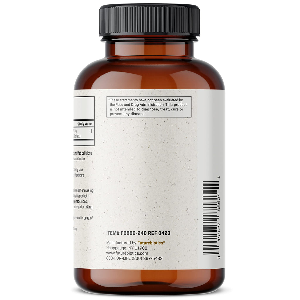 Futurebiotics Valerian Root 1200 MG Promotes Relaxation Non-GMO, 240 Vegetarian Capsules
