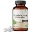 Futurebiotics Vitamin K2 MK-7 with D3 - Non-GMO, 5000 IU D3 & 90 mcg K2 MK-7, 120 Veggie Capsules