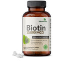 Futurebiotics Biotin 10,000 MCG High Potency Tablets – Hair, Skin & Nails Support, Non-GMO, 180 Vegetarian Tablets