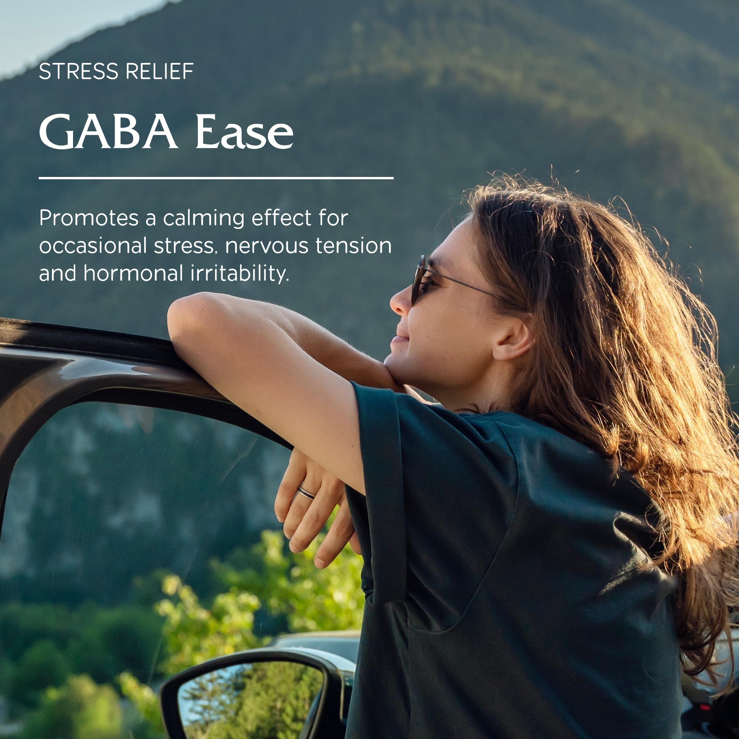 Vitanica GABA Ease - Calming Support, Vegan, 60 Capsules