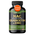 Gade Nutrition NAC Supplement with N-Acetyl Cysteine, Quercetin & Zinc | Immune Support | USA Made