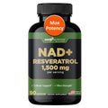 Gade Nutrition NAD+ with Resveratrol Supplement | Made in USA | Healthy Aging & Antioxidant