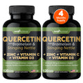 GADE NUTRITION Quercetin 500mg with Bromelain, Vitamin C, Zinc & Vitamin D3 – 120 Veggie Caps