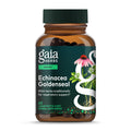 Gaia Herbs Echinacea Goldenseal - Immune Support & Respiratory Health - 60 vegan liquid phyto-capsules
