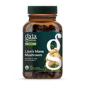 Gaia Herbs Lion's Mane Mushroom – Brain & Nerve Support, 120 Vegan Capsules