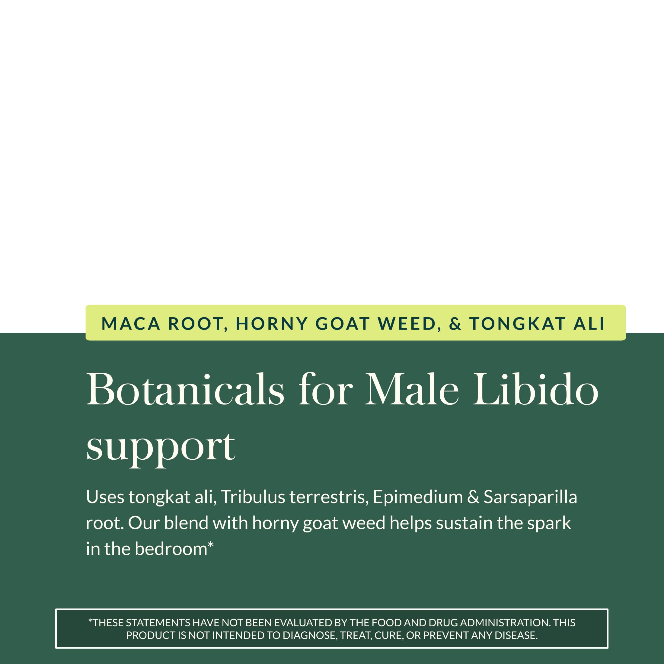Gaia Herbs Male Libido - Herbal Vitality Support with Saw Palmetto, Horny Goat Weed & Oats | 120 Vegan Liquid Phyto-Capsules