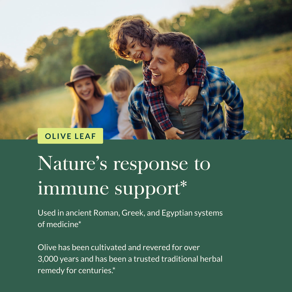 Gaia Herbs Olive Leaf - Traditional Immune Support with Oleuropein | 120 Vegan Liquid Phyto-Caps