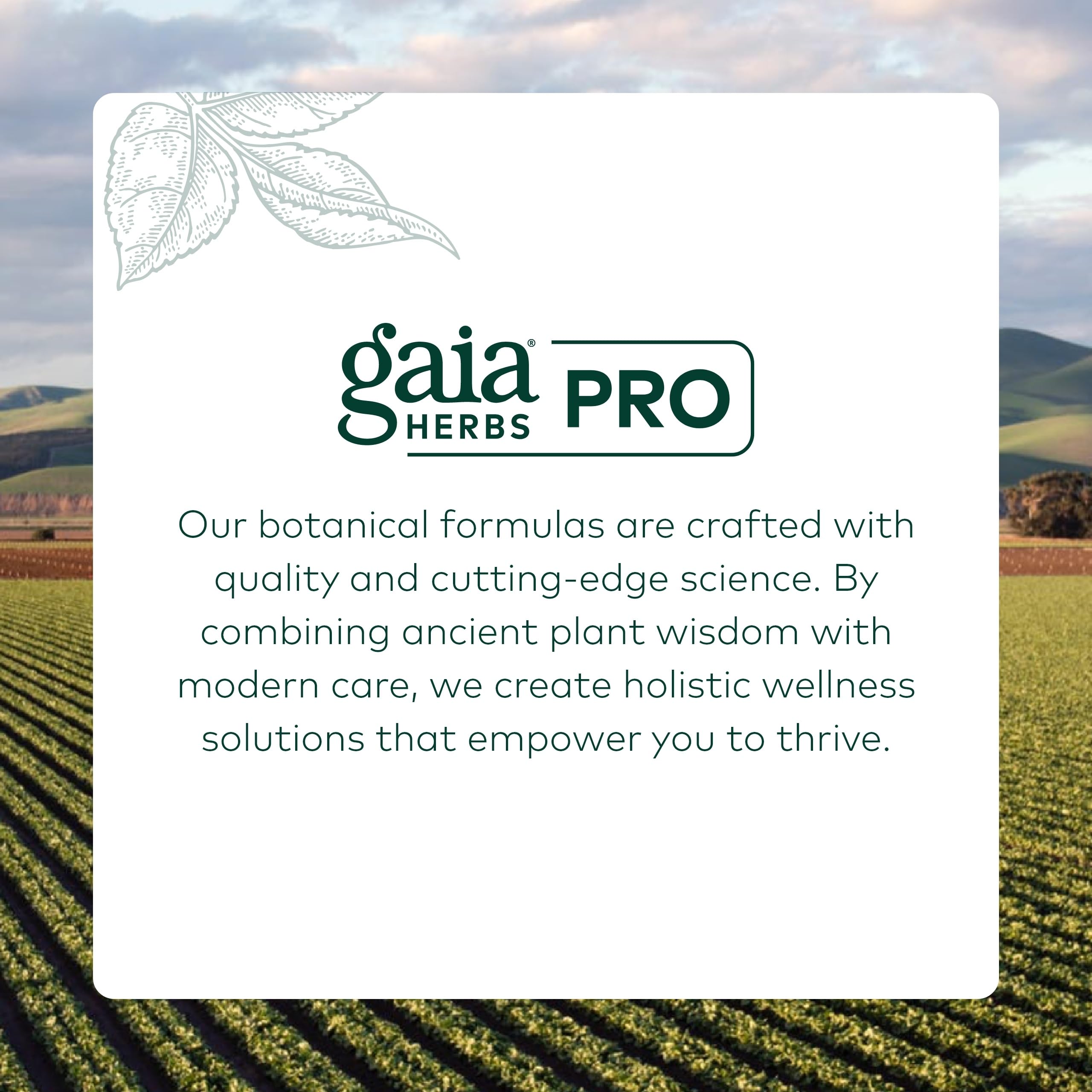 GAIA HERBS PRO 3-in-1 Immune Formula - Stress & Immune Support - 60 Liquid Phyto-Caps