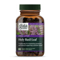 Gaia Herbs Holy Basil Leaf | Adaptogenic Ayurvedic Stress Support | 120 Vegan Liquid Phyto-Caps (60 Servings)