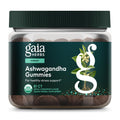 Gaia Herbs Organic Ashwagandha Gummies – Stress Support* | Cinnamon & Ginger | Gluten Free & Vegan | 81 Count
