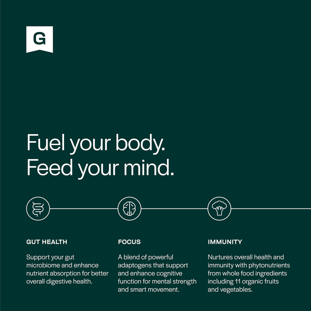 Gainful Daily Performance Greens Powder – Coconut Pineapple, Gut Health & Energy