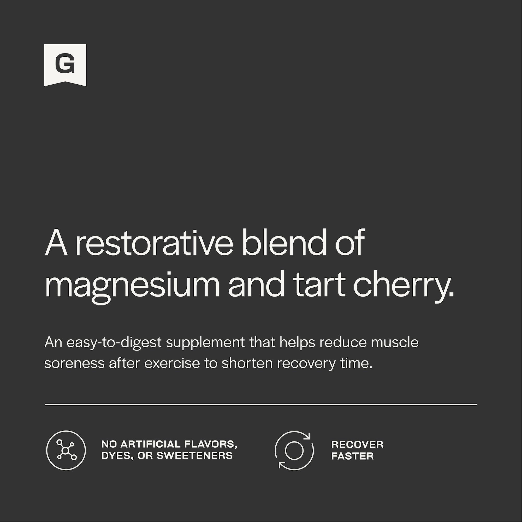 Gainful Recovery Boost Powder - Enhance Muscle Recovery & Sleep Naturally (1.76oz)