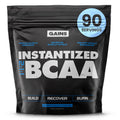 Gains in Bulk Plant-Based BCAA Powder – Vegan, Gluten-Free, Unflavored