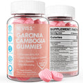 Sugar Free Garcinia Cambogia Gummies 1000mg – 95% HCA, Vegan, Strawberry, 60-Count