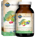 Garden of Life Plant-Based Calcium with Magnesium, D3 & K2 – Gluten-Free, 180 Count